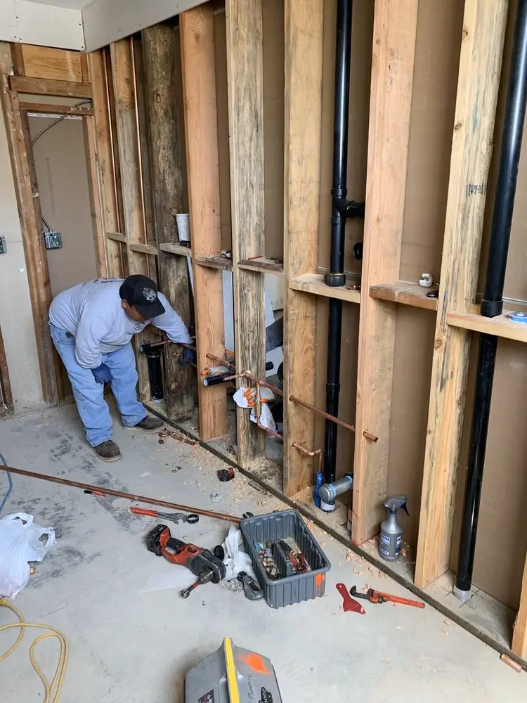 Commercial rough-in plumbing for Gas Line Repair in Carlton Woods